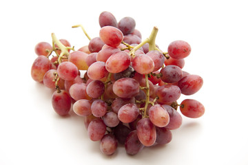 Frische rote Trauben