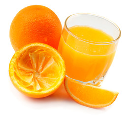 fresh made orange juice
