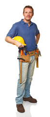 portrait of handyman