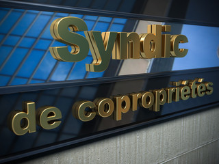 Fototapeta premium syndic de copropriété