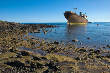Wrak na mieliżnie, Arrecife © Mariusz Świtulski