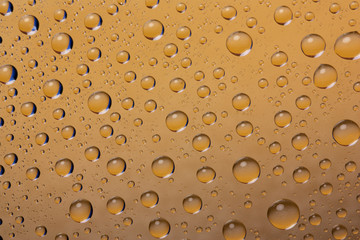 closeup background of water drops
