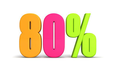 80 %