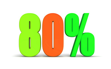 80 %