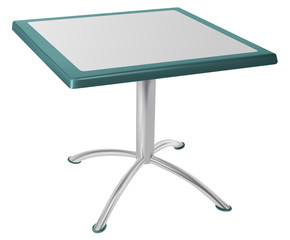 metal table