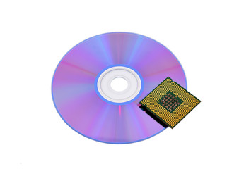 optical disk and CPU