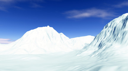 snowy panorama