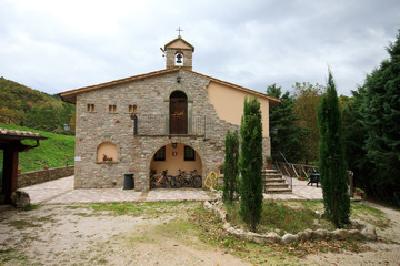 Fototapeta premium antico casale umbro