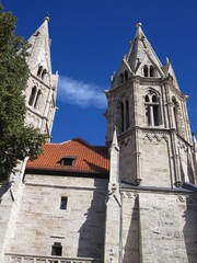 Fototapeta na wymiar Divi Blasii Kirche in Mühlhausen