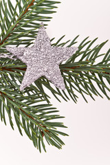 Christmas tree with star