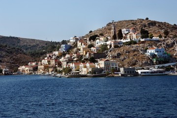 Fototapeta na wymiar Insel Symi bei Rhodos