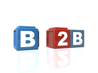 Connecting B2B Business-to-Business in building blocks