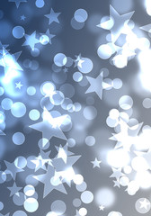 Karte Weihnachten Hintergrund Sterne Sternschnuppe