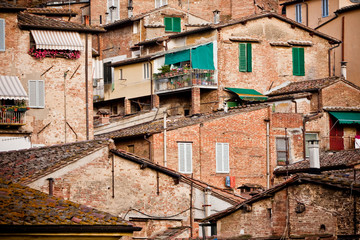 Siena historic architecture