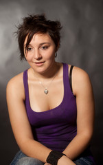 Naklejka premium Portrait