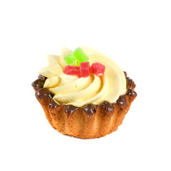 fruit jelly cupcake