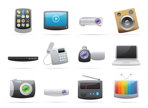 Icons for devices