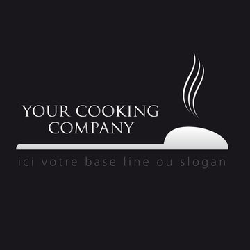 logo entreprise, logo cuisine, cuiller
