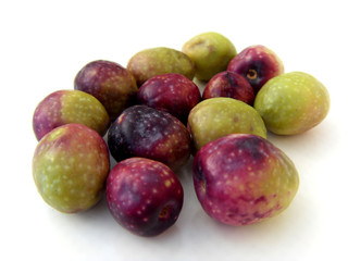 olives vertes et noires