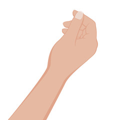 Hand give or take something