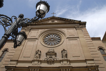 Fototapeta na wymiar Chiesa Valencia - Spagna