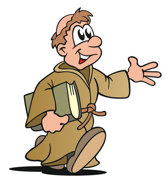 Walking Monk