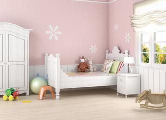 pink girl´s room