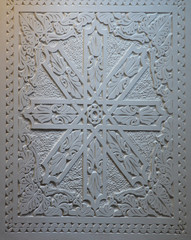 Tunisia traditional arabic ornament