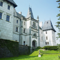 Fototapeta na wymiar Castle Zleby, Czech Republic