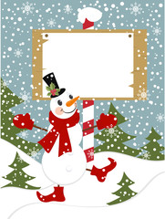 Cristmas and New Years greeteng card