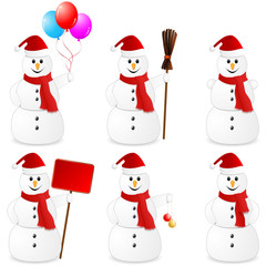 Schneemann Kollektion