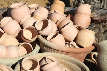 Fototapete Rund Ceramics from Tunisia © zatletic