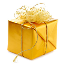 gold  gift box