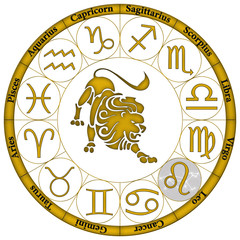 Tierkreiszeichen - Löwe