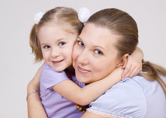 Mum and the daughter