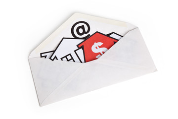 E-Mail and Home Symbol