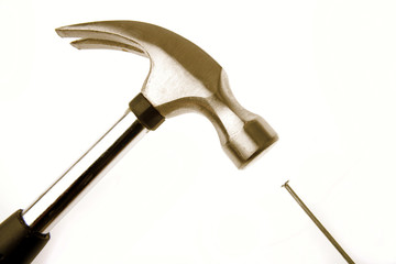 Hammer and nail