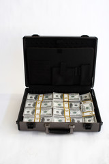 Briefcase full of cash