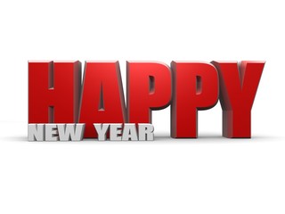 Happy new year text