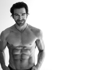 Fototapeta premium Sexy shirtless man