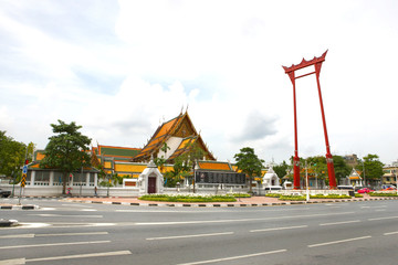 Fototapeta premium Sutat Temple, Bangkok, Thailand