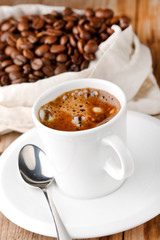 coffee on the table