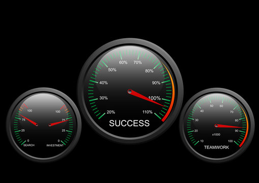 Racing Toward Success - Speedometers