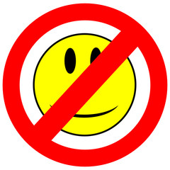 Gute Laune verboten