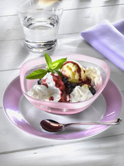 coupe de glaces - coppe di gelato - ice cream