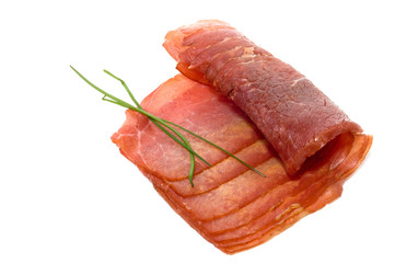 Roher Schinken vom Schwein