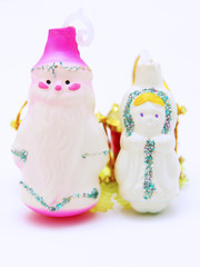 Russian Christmas characters Father Frost and Snow Maiden
