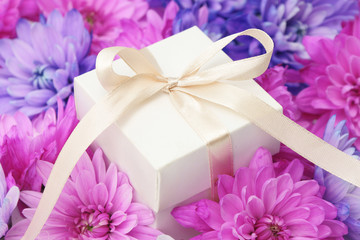 gift and flowers