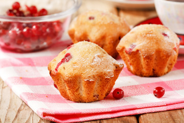 Cranberry muffins