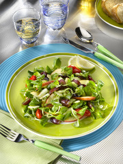 salade mixte au fruits-fruit salad- insalata mista alla frutta
